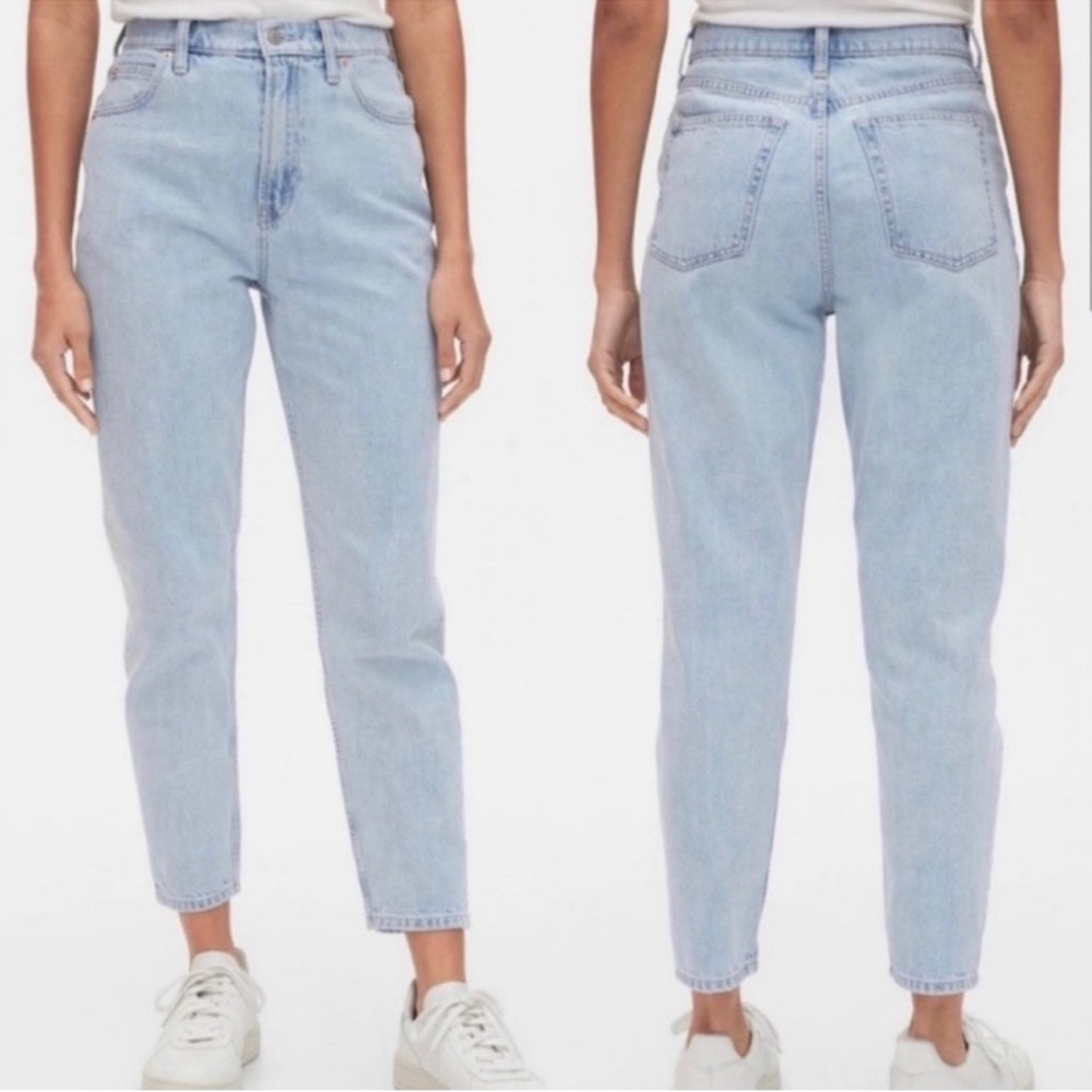 GAP 30/10 Women's Light Wash Ankle Mom Jeans